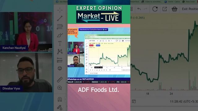 ADF Foods Ltd. के शेयर में क्या करें? Expert Opinion by Diwakar Vyas