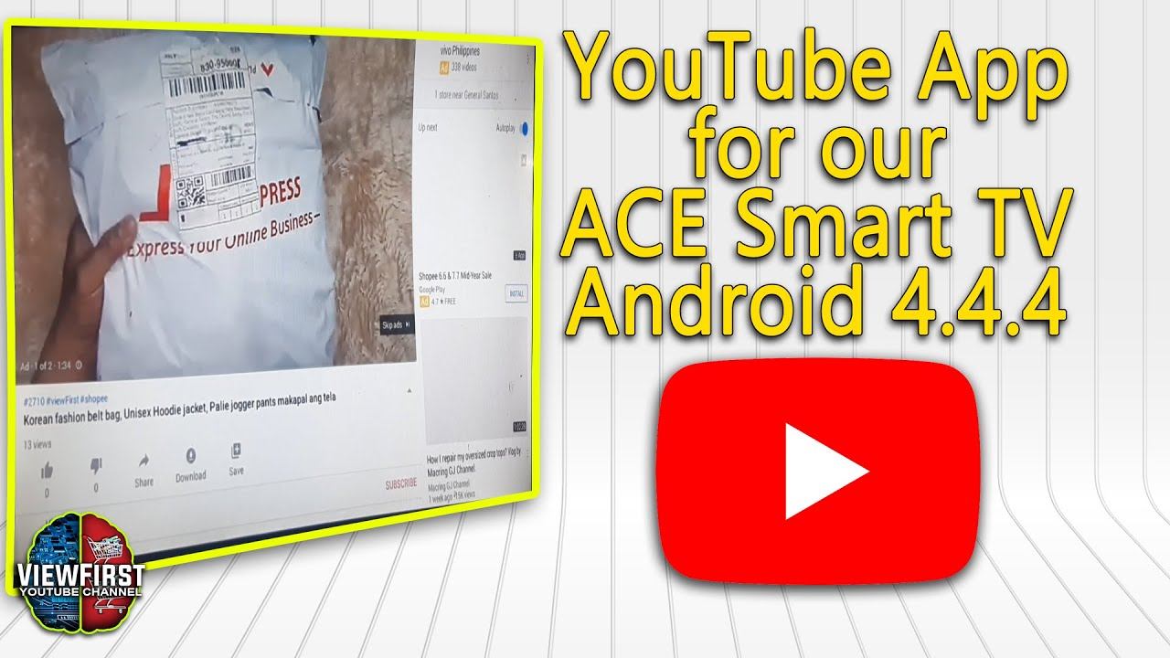 ACE Smart TV YouTube App from Google LLC - Alternative YouTube App for Smart TV android 4.4.4 смотреть онлайн