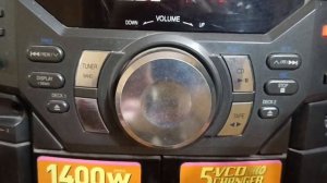 Panasonic SA-VK30 Compact Music System 1400 Watt PMPO