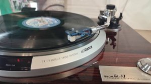 Проигрыватель винила Victor QL-A7. Made in Japan. ТЕСТ.