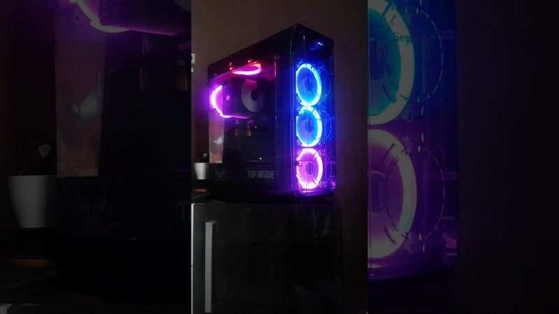 Корпус FullTower Segotep LuX + вентиляторы RGB Aigo C5 aurora
