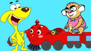 Rat-A-Tat |'Don's Toy Train Colors Paint Brush Cartoons Videos'| Chotoonz Kids Funny Cartoon Videos