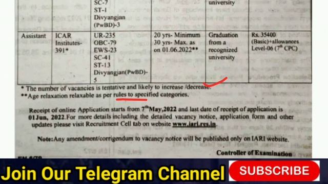 ICAR Assistant Notification 2022 | ICAR Assistant Syllabus 2022 | ICAR Exam Pattern | Icar Assistan