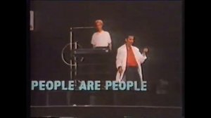 Дейв Гаан и Алан Уайлдер Depeche Mode на Rock Werchter Festival 1985