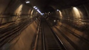 Новосибирский метрополитен  Перегон  Гагаринская   Красный проспект HD