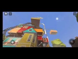 Игра в Привет сосед но в роблоксе 3 акт!!! часть 1