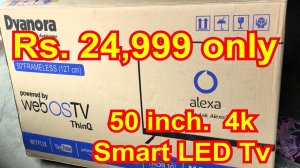 Cheapest LED TV Dyanora WebOS TV Intro