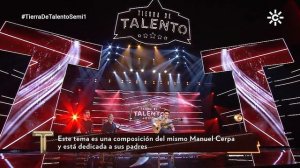 Actuación Manuel Cerpa semifinales 'Tierra de Talento'