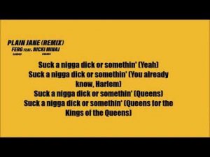 A$AP Ferg   Plain Jane ft  Nicki Minaj Lyrics REMIX