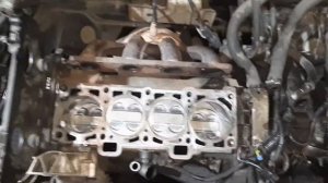 Замена поршней приора стандарт на бесвтыковые.