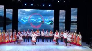 Выступление Батыревского народного ансамбля песни и танцев  на гала концерте