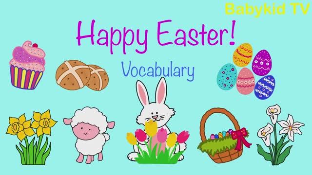 Easter Vocabulary & Easter Flashcards смотреть онлайн