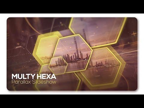 Parallax Slideshow Multi Hexa ( After Effects Project Files ) ★ AE Templates смотреть онлайн