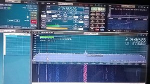 panadapter MSI-SDR (синий дельфин "свисток" для бука) program SDRUNO. sw antenna MLA30+ КВ диапазон
