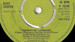 Alice Cooper - Generation Landslide (isolated instrumental track)
