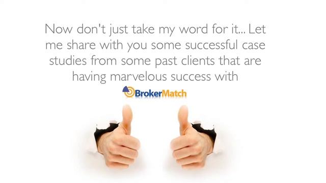 Broker Match's Quality Targeted Lead Generation Service Will Increase Your Sales! смотреть онлайн