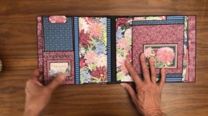 Graphic 45 | Blossom Mini Album Walk Through Walk Through tutorial