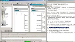 How to COMPARE PROGRAMS, ONLINE TO OFFLINE - Step 7 Manager S7-300