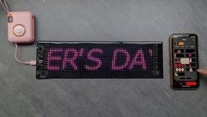 Flexible LED Matrix Panel