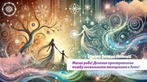 Магия рода! Деление пространства между несколькими женщинами в доме!