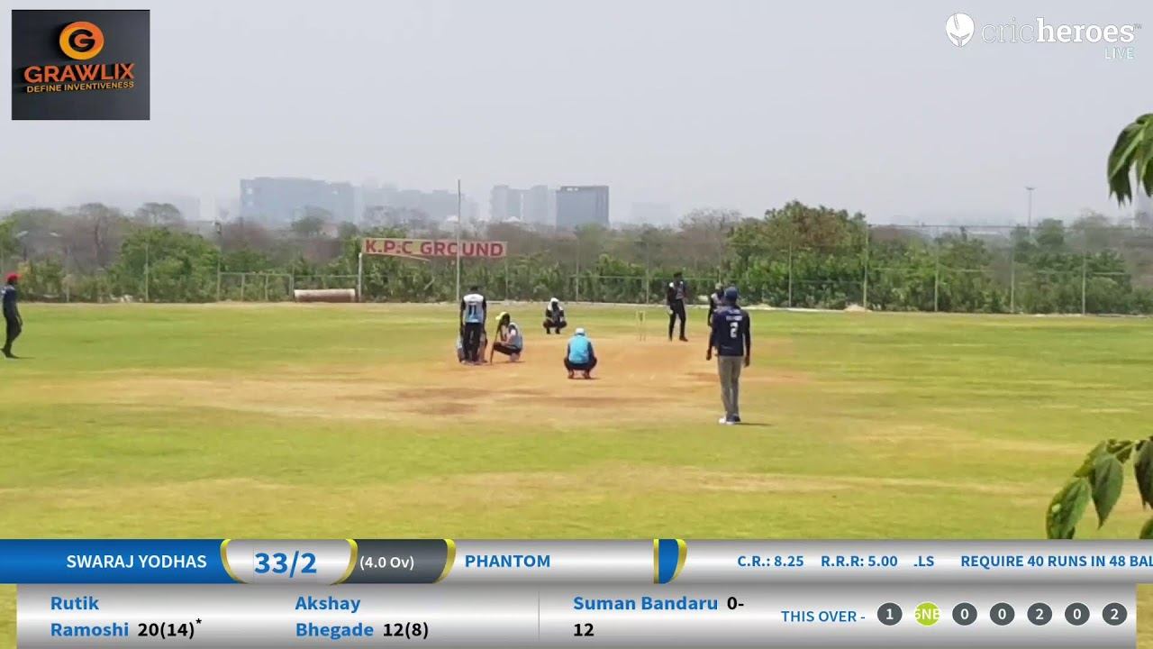 Live Cricket Match | Swaraj Yodhas vs Phantom | 04-May-24 10:15 AM 12 overs | ASA SERIES 2.0 | Cric