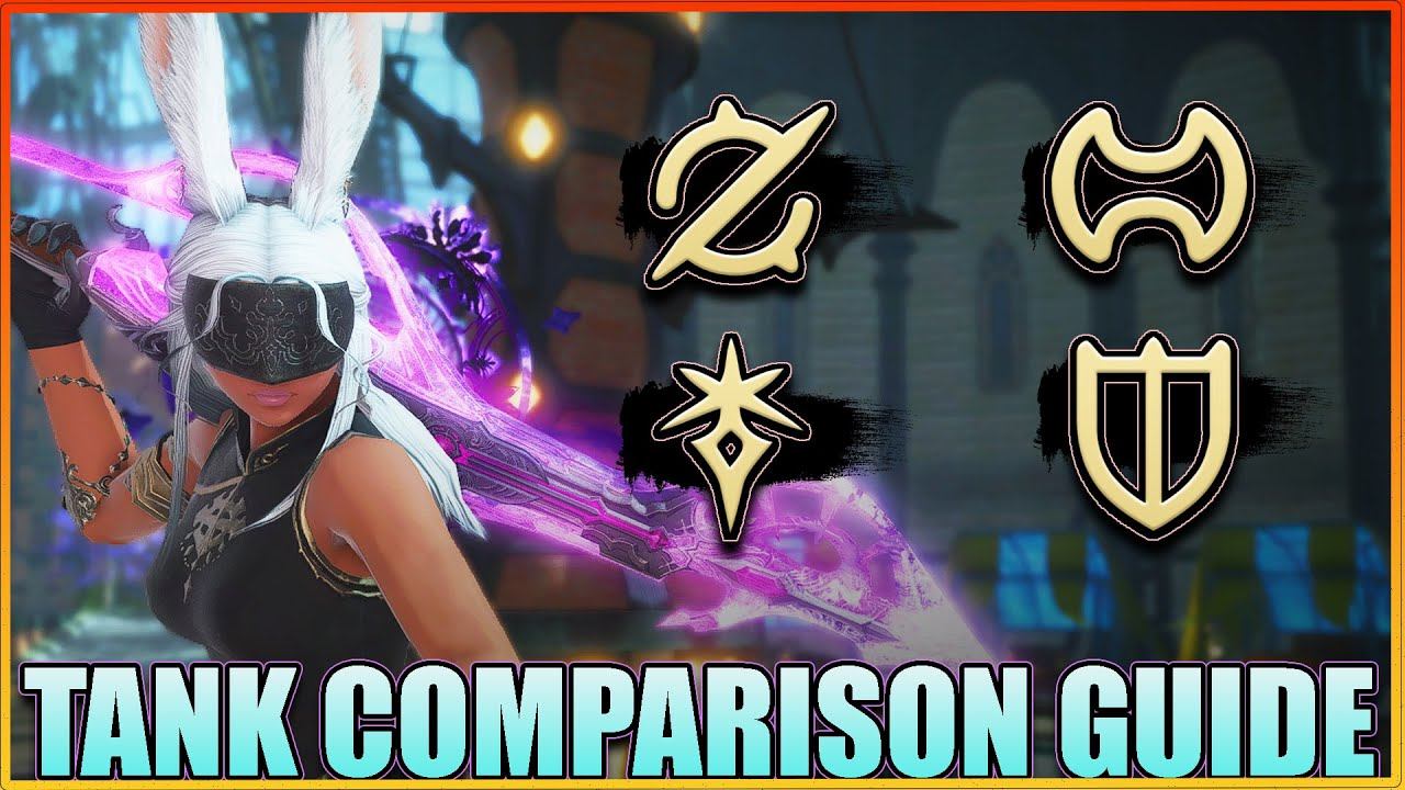 FFXIV Tank Comparison Guide | Paladin, Warrior, Dark Knight and Gunbreaker смотреть онлайн