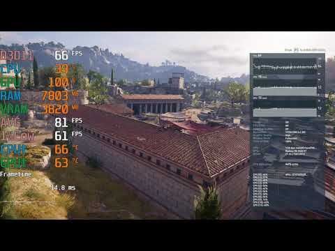 AMD Radeon RX 5500 XT -- Intel Core i5-11600K -- Assassin's Creed AC Odyssey FPS Test i5-11600KF смотреть онлайн