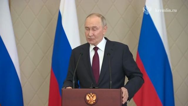 Владимир Путин про «Орешник» и его цели.