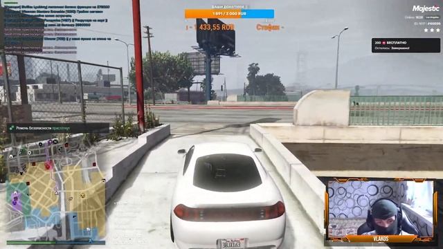 Совершаем крайм действия Majestic RP  | GTA V смотреть онлайн