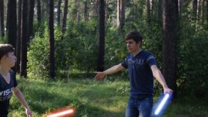 Lightsaber duel - бой на световых мечах