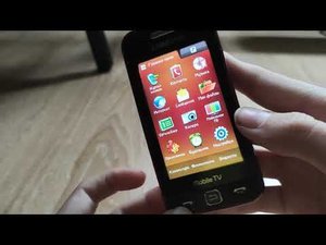 Обзор телефона samsung mobile tv