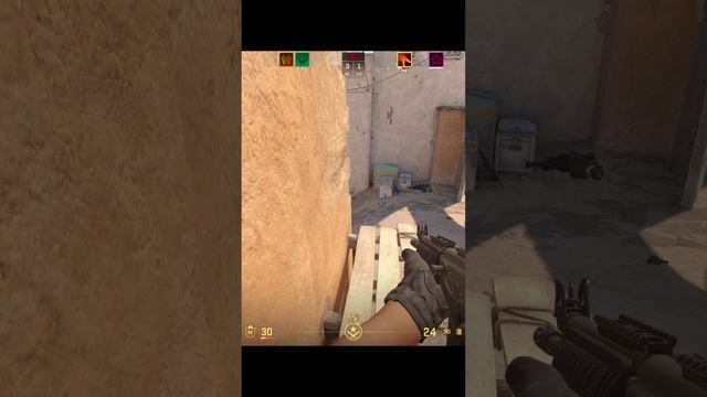 CS2 -4 Dust2 #shorts #cs2 #csgo #counterstrike2 #csgoclips #dust2 #cs2clips