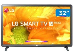 Unboxing Smart TV HD LED 32” LG 32LM625BPSB Wi-Fi Bluetooth