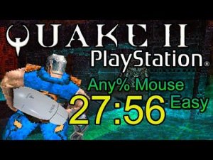 Quake II (PSX) speedrun - Any% Mouse - Easy - 27m56s [WR]