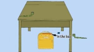 In on under next to by Peter Weatherall