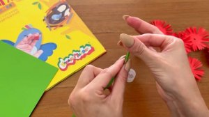 Цветы из бумаги. Гвоздика.