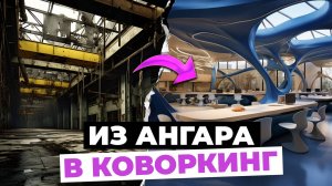 Крутая планировка для КОВОРКИНГА из АНГАРА❗️ Как организовать рабочее пространство гармонично❓