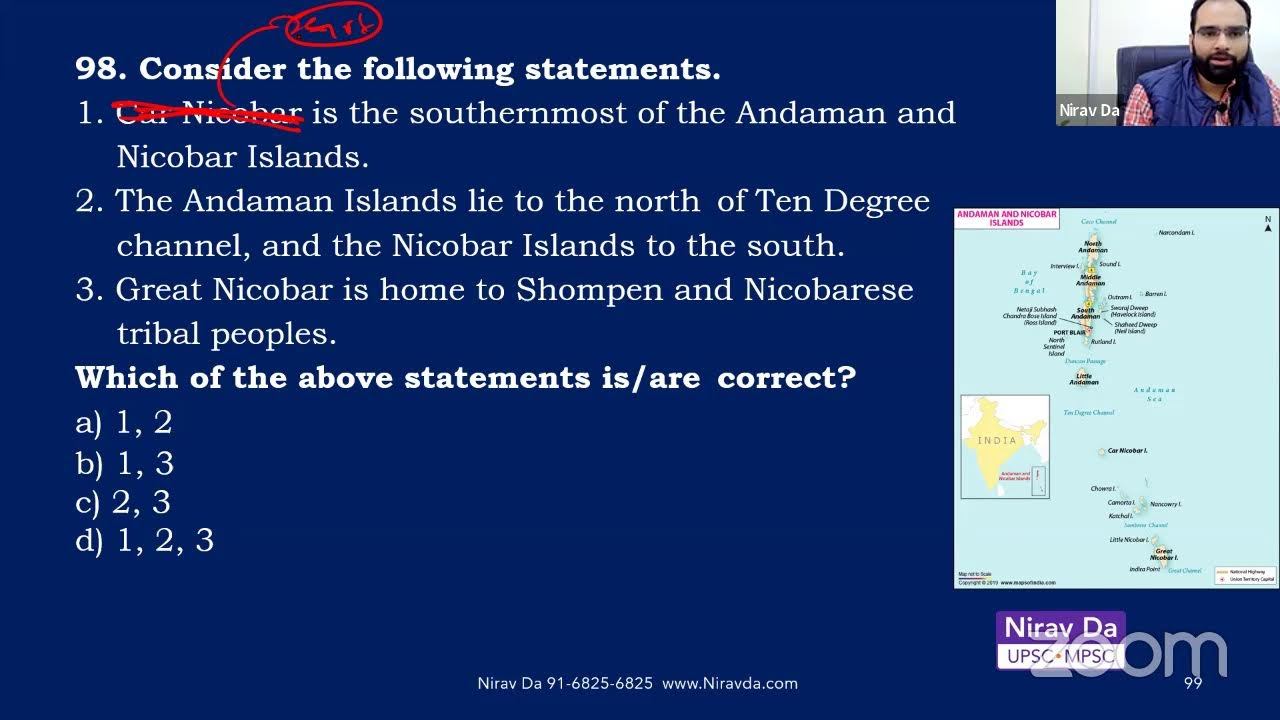 UPSC 2023 PTS  _ Test : 21  COMPREHENSIVE : GS - I  Discussion _ nirav da