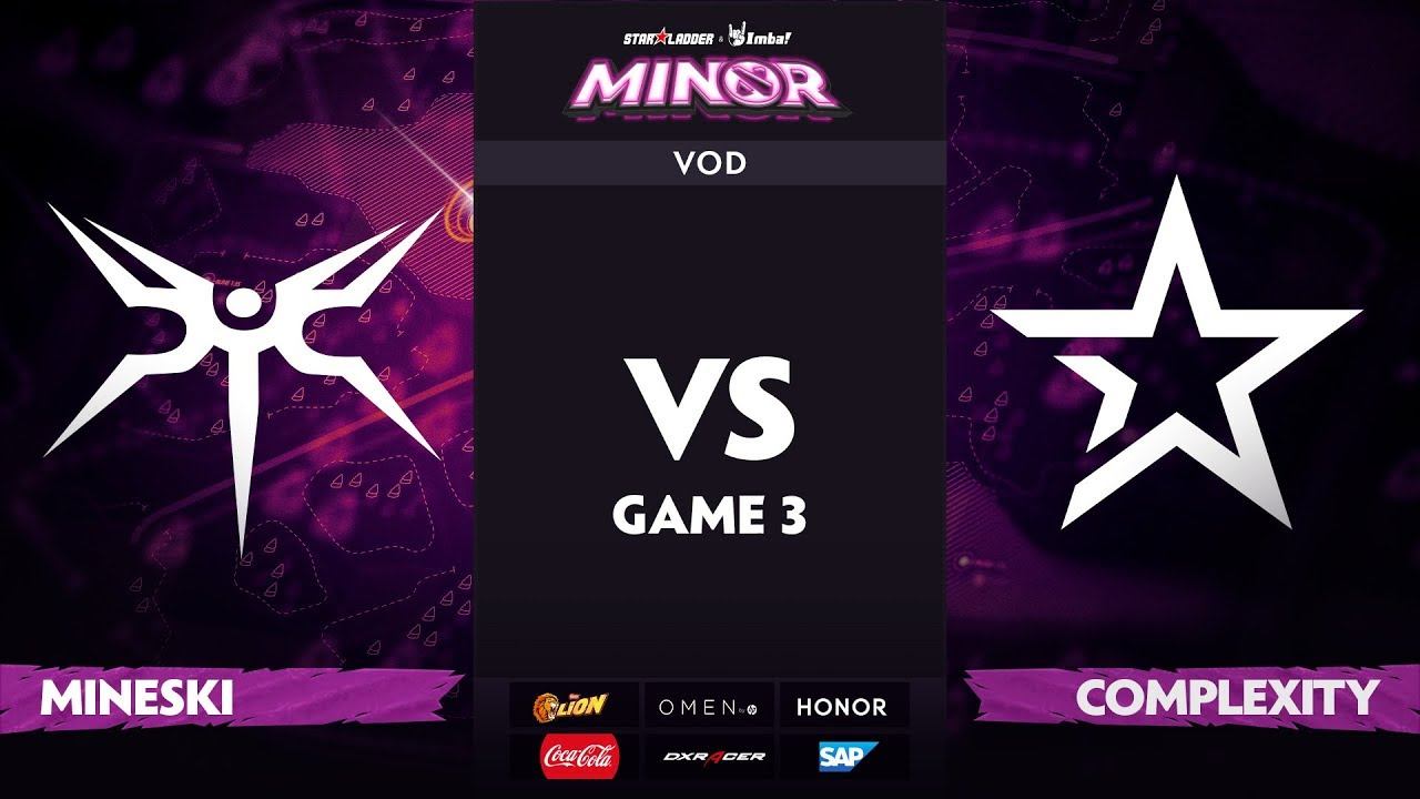 [RU] Mineski vs compLexity, Game 3, StarLadder ImbaTV Dota 2 Minor S2 Group Stage смотреть онлайн