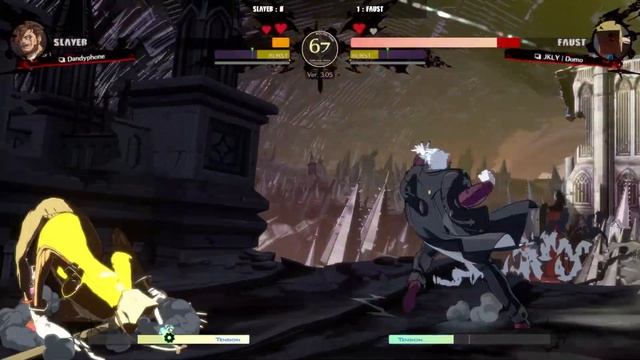 GGST | Diaphone (Slayer) VS Domo (Faust) | Guilty Gear Strive High level gameplay
