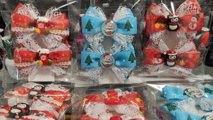 Новогодние БАНТИКИ, идеи для вдохновения 🎀