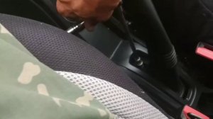 Быстро подтянуть ручник за 3 минуты на Рено Дастер