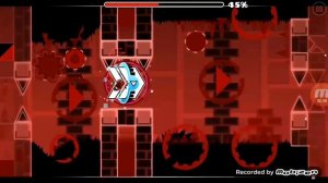 V6 : Blood Bath but NO HITBOX! | Geometry Dash | At the speed of light