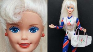 🌹 1995 год. Шарнирная Барби Олимпийская Гимнастка, Атланта 1996. Olympic Gymnast Barbie, Atlanta