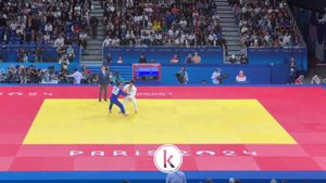 Елдос Сметов выиграл первый поединок на Олимпиаде-2024 по дзюдо