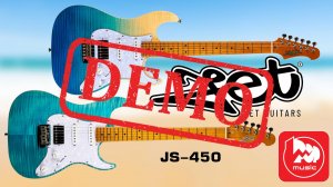 Электрогитара JET JS-450 - демонстрация звучания