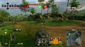 Акробатический приём против артиллерии в WoT Console