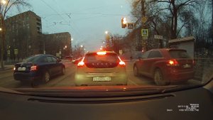 Гибрид радар-детектора и видеорегистратора Blackview COMBO 2 - дневная съёмка