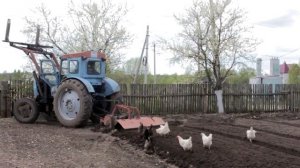 Фрезерование 2021, Т-40 не греется. Самодельная почвофреза.