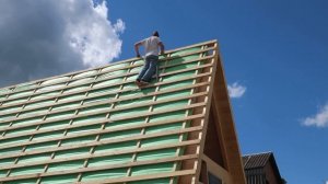 Как сделать замер металлочерепицы для каркасного дома по проекту a-frame своими руками